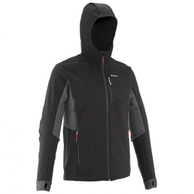 Ветровка утепленная д/занятий горным трекингом из софтшелла муж. MT500 WINDWARM FORCLAZ