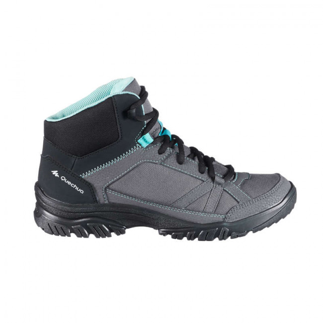 Ботинки походные женские NH100 Mid QUECHUA