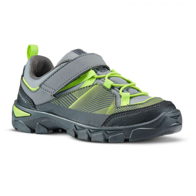 Ботинки для походов детские на липучках MH120 LOW, размеры 28–34 QUECHUA