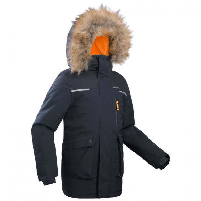 ПАРКА ЗИМНЯЯ ВОДОНЕПРОНИЦАЕМАЯ ПОХОДНАЯ Д/ДЕТЕЙ 7–15 ЛЕТ SH500 ULTRA-WARM -19°C QUECHUA