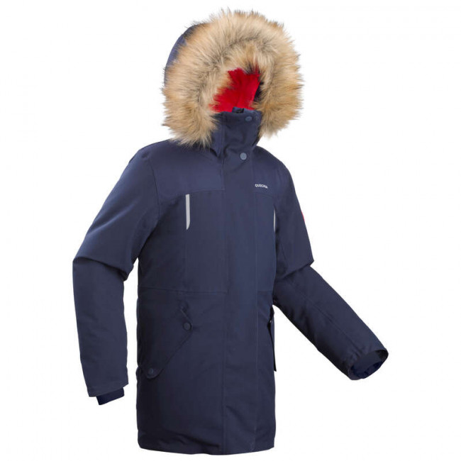 ПАРКА ЗИМНЯЯ ВОДОНЕПРОНИЦАЕМАЯ ПОХОДНАЯ Д/ДЕТЕЙ 7–15 ЛЕТ SH500 ULTRA-WARM -20 °C QUECHUA