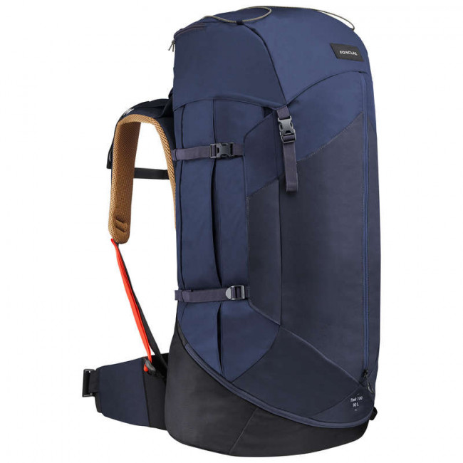 Рюкзак мужской TREK 100 Easyfit 90 л синий FORCLAZ