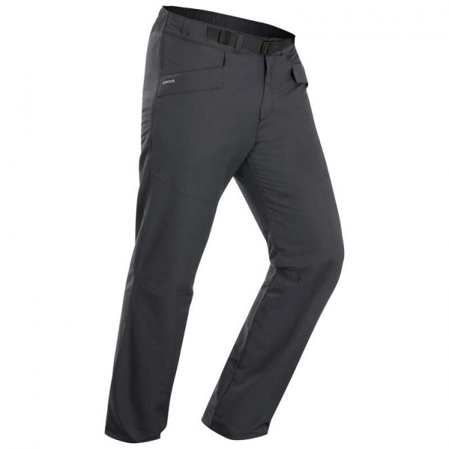 БРЮКИ ТЕПЛЫЕ ВОДООТТАЛКИВАЮЩИЕ ПОХОДНЫЕ МУЖСКИЕ SH100 ULTRA-WARM QUECHUA