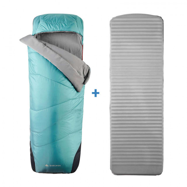 МЕШОК СПАЛЬНЫЙ 2 В 1 MH500 5°C L QUECHUA