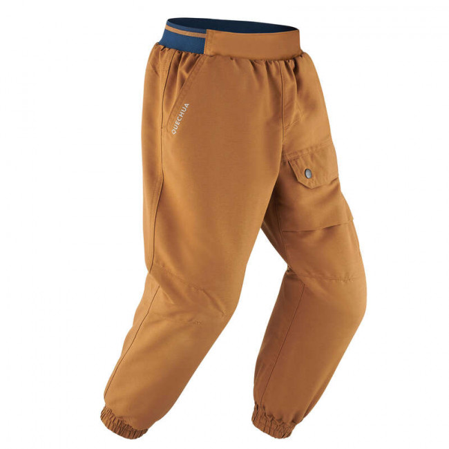 БРЮКИ ТЕПЛЫЕ ВОДООТТАЛКИВАЮЩИЕ ДЛЯ ПОХОДОВ ДЕТСКИЕ 2-6 ЛЕТ SH100 X-WARM QUECHUA