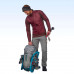 Ботинки теплые водонепроницаемые походные мужские SH520 X-WARM QUECHUA