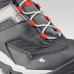 Ботинки водонепроницаемые походные для детей размер 28–34 серые CROSSROCK MID QUECHUA