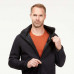 Куртка-ветровка утепленная - MT 100 WINDWARM чер. - муж. FORCLAZ