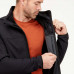 Куртка-ветровка утепленная - MT 100 WINDWARM чер. - муж. FORCLAZ