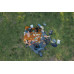 Плед-покрывало комфортное для пикника 210 x 170 см XL QUECHUA