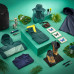 Шляпа противокомариная взрослая TROPIC 900 зелёная FORCLAZ