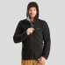 Толстовка флисовая теплая для походов мужская SH100 U-WARM QUECHUA