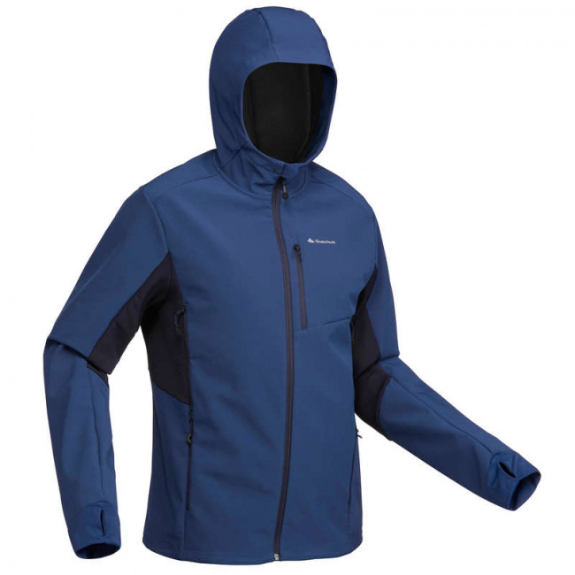 Ветровка утепленная д/занятий горным трекингом из софтшелла муж. MT500 WINDWARM FORCLAZ